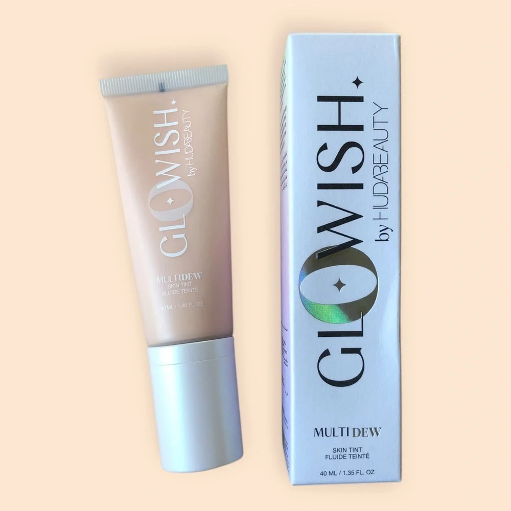 GloWish by Huda Beauty Multi Dew Skin Tint Fair 01 NEW 40 ML / 1.35 fl Oz